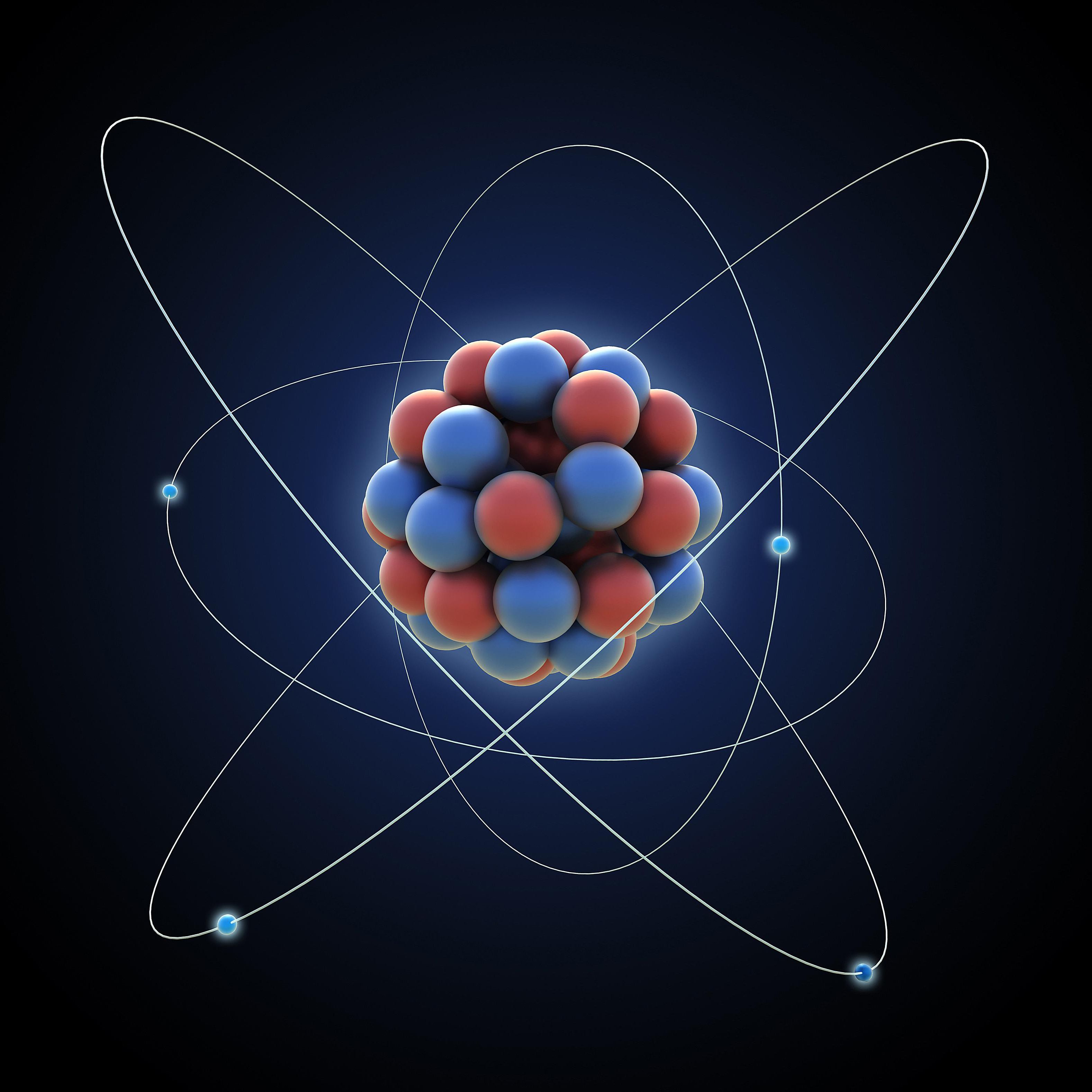 Atom example sentence